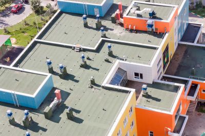 New Roofs on Residential and Commercial Buildings